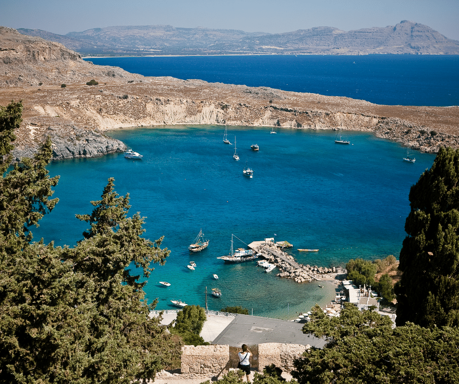krajobraz wyspy Rodos