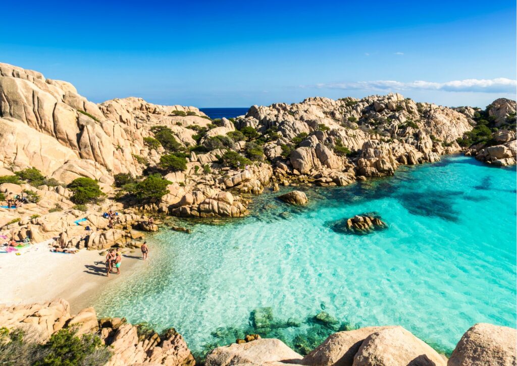 jedna z wysp archipelagu La Maddalena